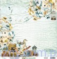 Papier do scrapbookingu Mintay 30x30cm - Old Manor 01 MT-OLD-01