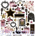 Papier Mintay - Glam Rock - dodatki do wycięcia - okładka MT-GLM-09