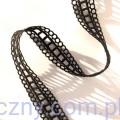 Piękna Czarna Koronka Gipiura - 1 metr