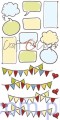 Zestaw dodatków do wycinania Childhood Crayons - Funny Frames - ramki chmurki CC-DOD-VII-CHC-26