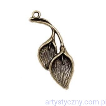 Metalowa Zawieszka Wisiorek Charms - Kalie - 4 szt