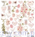 Papier Mintay z elementami do wycinania - City of Love - 30x30cm MT-COL-09