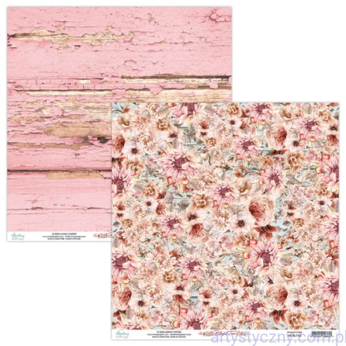 Papier do scrapbookingu Mintay 30x30cm - Blissful Time MT-BLT-05