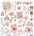 Papier Mintay z elementami do wycinania - Blissful Time - 30x30cm MT-BLT-09