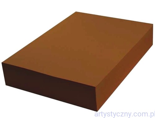 Baza do Kartek - Papier Brązowy 220g Gładki - 10x A4