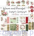 Zestaw papierów do scrapbookingu Craft o'Clock - Warm and Peaceful - 30x30cm CC-C48-WP-00