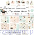 Zestaw papierów do scrapbookingu Craft o'Clock - My Sweet Treasure - 30x30cm CC-C46-MST-07