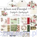 Zestaw papierów do scrapbookingu Craft o'Clock - Warm and Peaceful - 15x15cm  CC-C48-WP-08