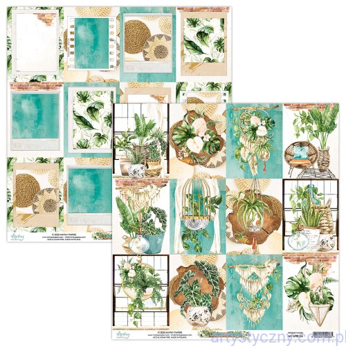 Papier do scrapbookingu Mintay 30x30cm - Urban Jungle MT-URB-06