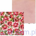 Papier do scrapbookingu P13 30x30cm Boże Narodzenie - Rosy Cosy Christmas 04