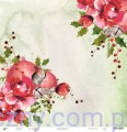 Papier do scrapbookingu P13 30x30cm Boże Narodzenie - Rosy Cosy Christmas 05