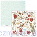 Papier do scrapbookingu Mintay - White Christmas - elementy do wycinania