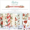 MT-WHC-08 Zestaw papierów do scrapbookingu Mintay - White Christmas - 15x15cm