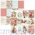 MT-WHC-08 Zestaw papierów do scrapbookingu Mintay - White Christmas - 15x15cm