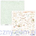 Papier do scrapbookingu Mintay z elementami - Little One - dodatki do wycinania