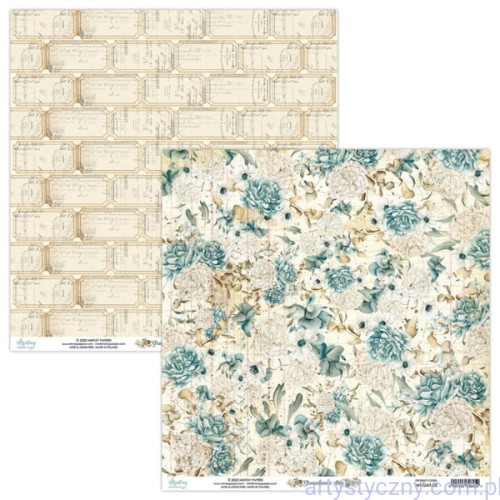 Papier do scrapbookingu Mintay 30x30cm - Grandma's Attic MT-GAT-05