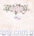 Papier do scrapbookingu AltairArt 30x30cm - Rose Garden ALT-RG-107