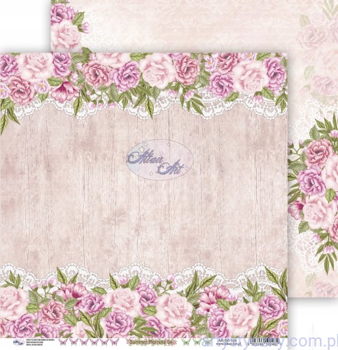 Papier do scrapbookingu AltairArt 30x30cm - Summer Morning  ALT-SM-104