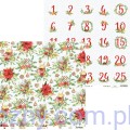 Papier do scrapbookingu P13 30x30cm - Christmas Treats 01 P13-CHT-01