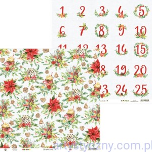 Papier do scrapbookingu P13 30x30cm - Christmas Treats 01