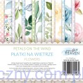 Zestaw - 12 wianków Płatki na wietrze - elementy do wycięcia - Paper Heaven - kwiatki wianki