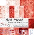 Zestaw papierów do scrapbookingu Craft o'Clock - Red Mood - Czerwony Nastrój - 30x30cm  CC-ZD-BC13