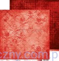 Zestaw papierów do scrapbookingu Craft o'Clock - Red Mood - Czerwony Nastrój - 30x30cm  CC-ZD-BC13