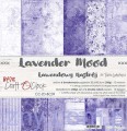 Zestaw papierów do scrapbookingu Craft o'Clock - Lavender Mood - Lawendowy Nastrój - 30x30cm  CC-ZD-BC09