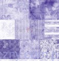 Zestaw papierów do scrapbookingu Craft o'Clock - Lavender Mood - Lawendowy Nastrój - 30x30cm  CC-ZD-BC09
