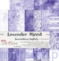 Zestaw papierów do scrapbookingu Craft o'Clock - Lavender Mood - Lawendowy Nastrój - 30x30cm  CC-ZD-BC09