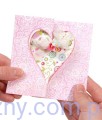 Wykrojnik Sizzix - Movers &amp; Shapers - L Die - Card, Heart Flip-its - KARTKA - 657590