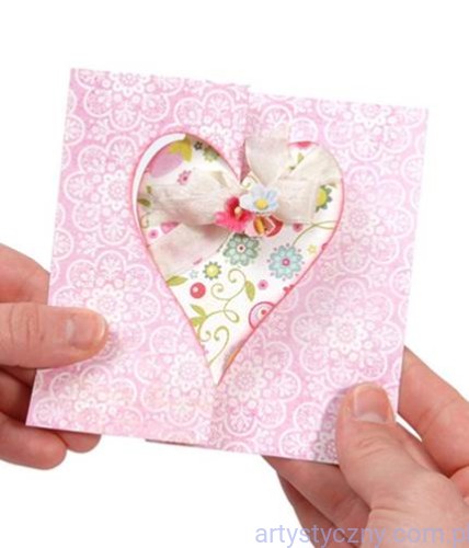 Wykrojnik Sizzix - Movers &amp; Shapers - L Die - Card, Heart Flip-its - KARTKA - 657590