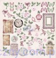 Papier do scrapbookingu 30x30cm - Rose Garden  - Altair Art -  okładka
