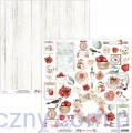 MT-APL-09 Papier do scrapbookingu Mintay z elementami do wycinania - Apple Season - 30x30cm