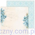 Zestaw papierów do scrapbookingu Lemoncraft - Dear Diary - Forget me not - 30x30cm LEM-DD-FORGET-01