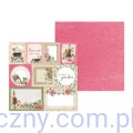Zestaw papierów do scrapbookingu P13 - Dear Love - 15x15cm P13-DEA-09