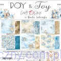 Zestaw papierów do scrapbookingu Craft o'Clock - Boy and Toy - 6ark - 20x20cm  CC-C66-BT-07
