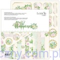 Zestaw papierów do scrapbookingu Lemoncraft - Happiness - 30x30cm  LEM-HAPPI-01