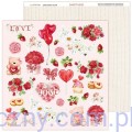 Zestaw papierów do scrapbookingu Lemoncraft - Sweetness - 30x30cm LEM-SWEET-01