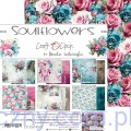 Zestaw papierów do scrapbookingu Craft o'Clock - Soulflowers - 6ark - 20x20cm  CC-C67-SS-07