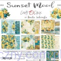 Zestaw papierów do scrapbookingu Craft o'Clock - Sunset Mood - 6ark - 20x20cm  CC-C68-SM-07