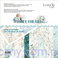 Zestaw papierów do scrapbookingu Lemoncraft - Sweetheart - 20x20cm LEM-SWEETHA-02