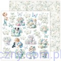 Zestaw papierów do scrapbookingu Lemoncraft - Sweetheart - 20x20cm LEM-SWEETHA-02