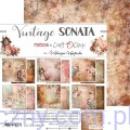 Zestaw papierów do scrapbookingu Craft o'Clock - Vintage Sonata - 6ark - 20x20cm CC-F35-VSN-07