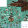 Zestaw papierów Craft o'Clock - Sea  Stories - 15x15cm CC-ZPM-SS-F1