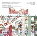 Zestaw papierów do scrapbookingu Lemoncraft - Christmas Magic - elementy do wycinania - 20x20cm LEM-CHRISMA-03