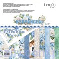 Zestaw papierów do scrapbookingu Lemoncraft - Hydrangea - 20x20cm LEM-DD-HYD-02
