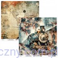 MT-TVR-08 Zestaw papierów do scrapbookingu Mintay - Traveller - 15x15cm