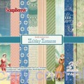 Zestaw papierów do scrapbookingu ScrapBerry - Holiday Romance - 15x15cm