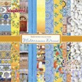Zestaw papierów do scrapbookingu - Mediterranean Dreams - 15x15cm